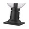 Z-Lite Laurent Outdoor Pier Mounted Fixture, 1-Light, 8 In.W x 13.5 In.H, Black/Clear Seedy 599PHM-533PM-BK - alternate 3